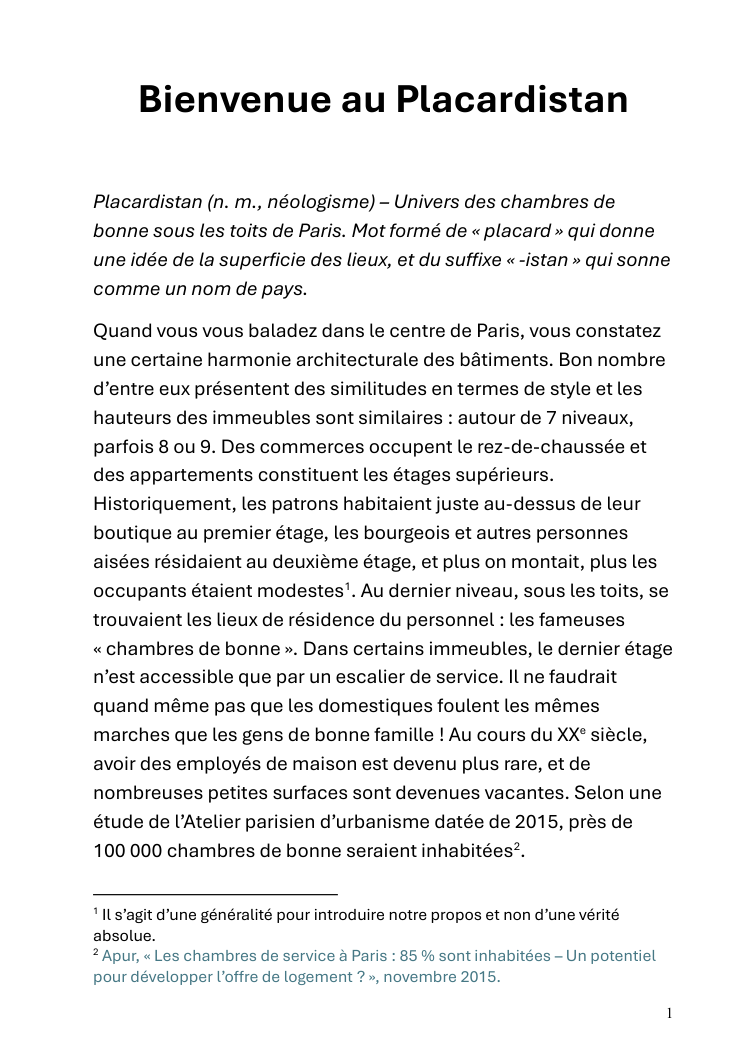 Comprendre les micro-surfaces — 1